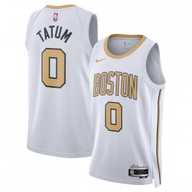 NBA Boston Celtics Trikot Tatum Nike 2025-26 City Edition Weiß Swingman - Herren